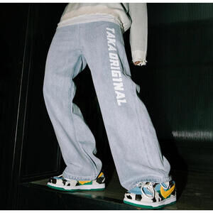 Y2K wide leg Taka Original Jeans Size M Light Wash Wide Leg